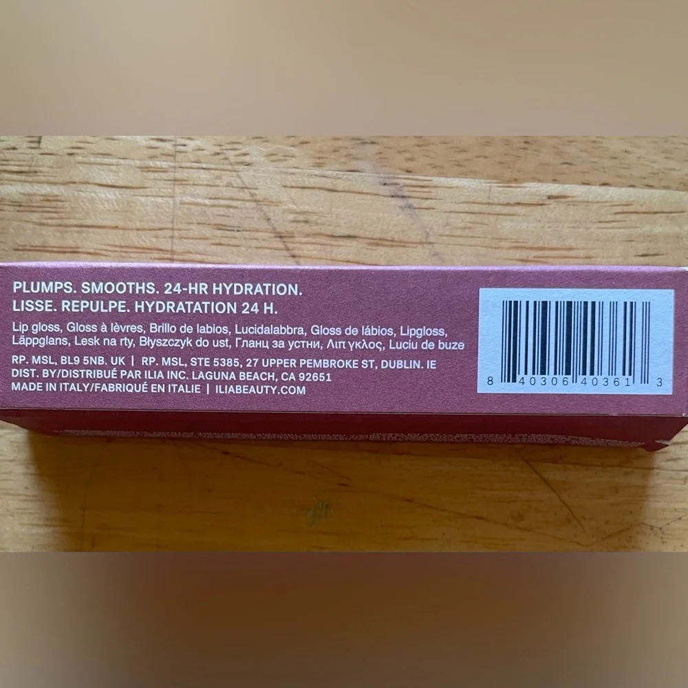 ILIA OverGlaze Hydrating Lip Gloss - porcelain - Picture 4 of 4